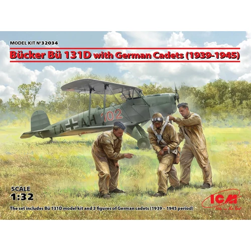 Bücker Bü 131D w.German Cadets(1939-45) Limited