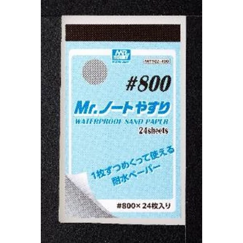 Mr Hobby -Gunze Mr. Waterproof Sand Paper #800