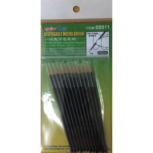 Mikro ecsetek (12db)