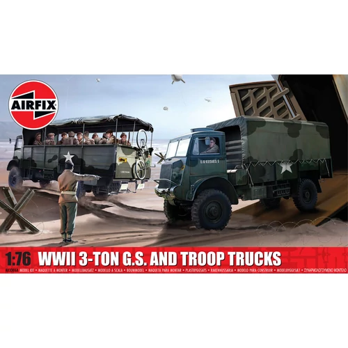 WWII 3-ton 4x4 General Service & Troop Trucks