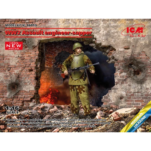 1/16 WW2 Soviet assault engineer-sapper