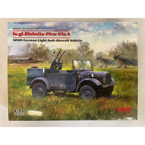 LE.GL.EINHEITZ-PKW KFZ.4, WWII GERMAN LIGHT ANTI-AIRCRAFT VEHICLE