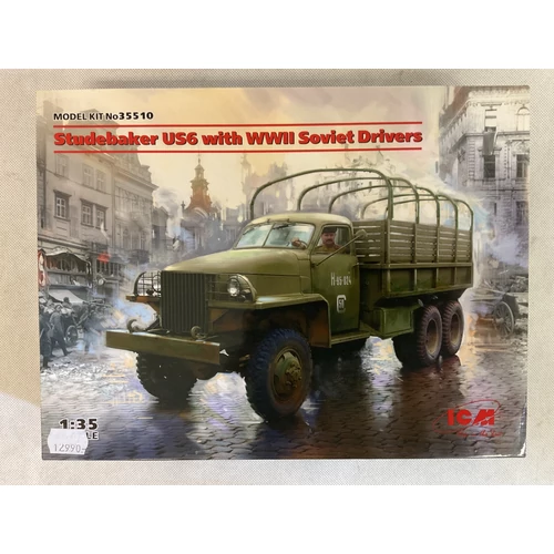 Studebaker US6 w/ WWII Soviet Drivers.