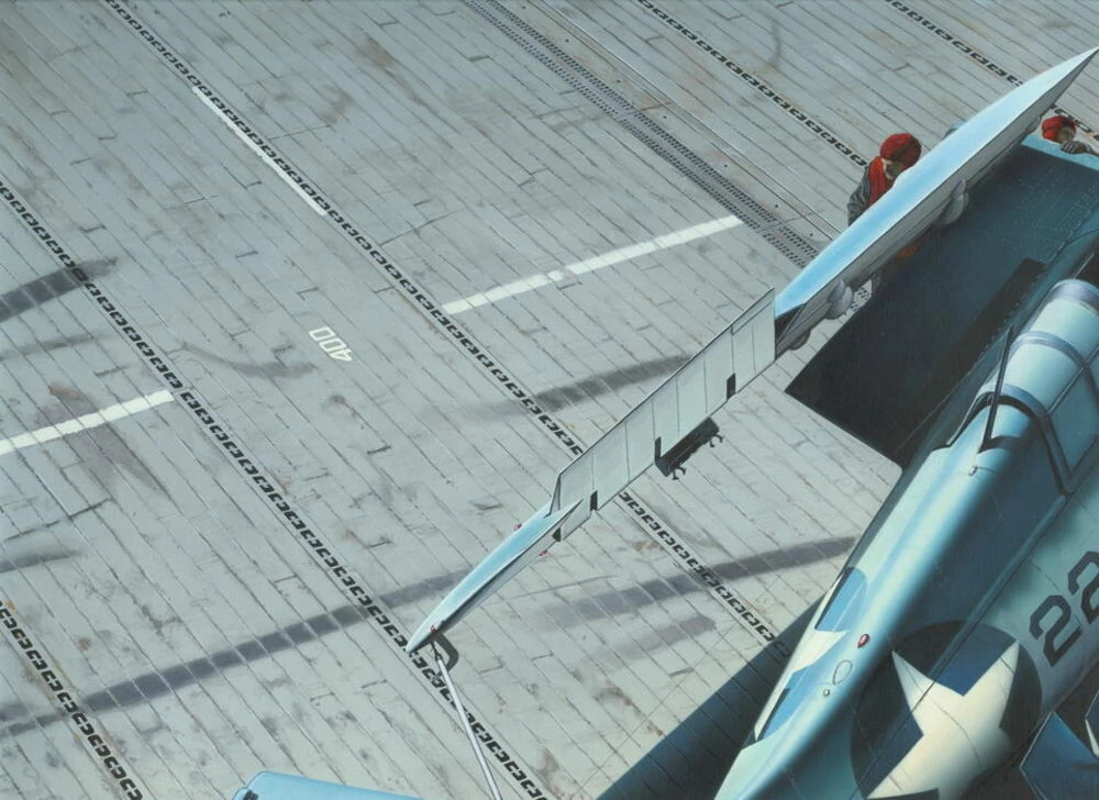 US Navy Aircraft Carrier Deck   EDUARD