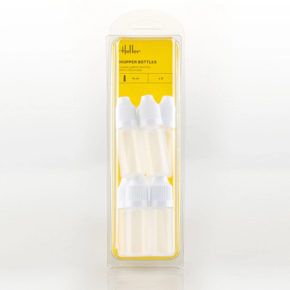 10 ml-es cseppentős üvegcsék (8 darab)