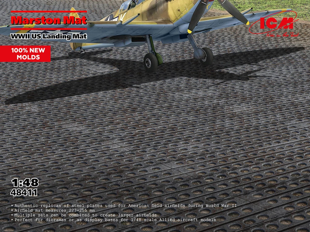 Marston Mat, WWII US Landing Mat (100% new moulds)