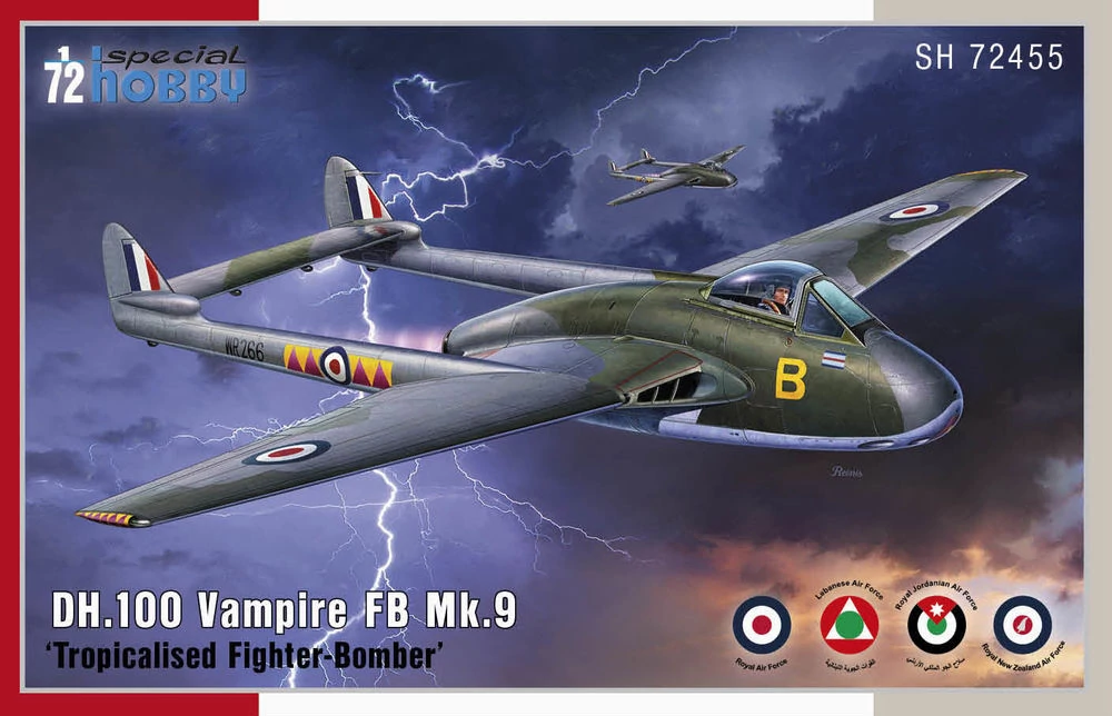 DH.100 Vampire FB.Mk.9 Tropicalised Fighter-Bomber