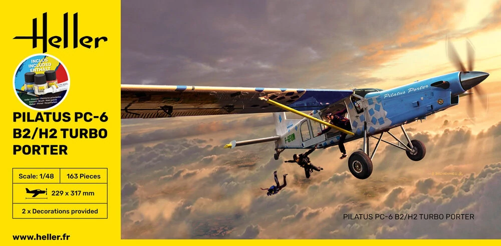 STARTER KIT Pilatus PC-6 B2/H2 Turbo Porter