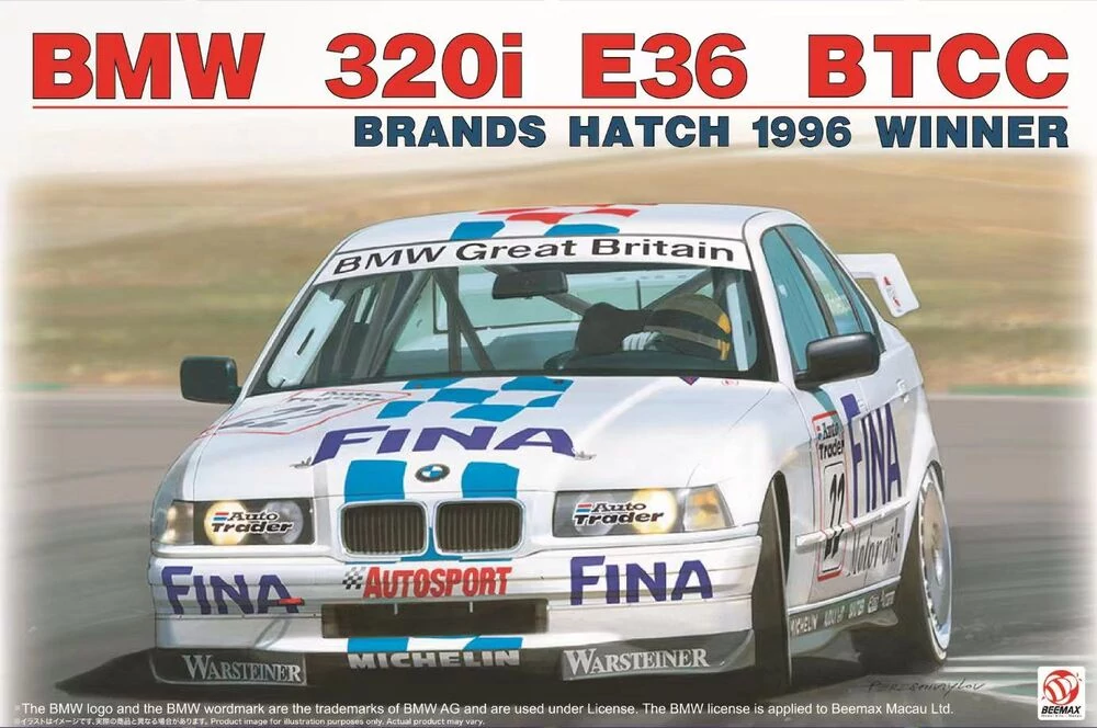 BMW 320i BTCC Brands Hatch 1996 Winner