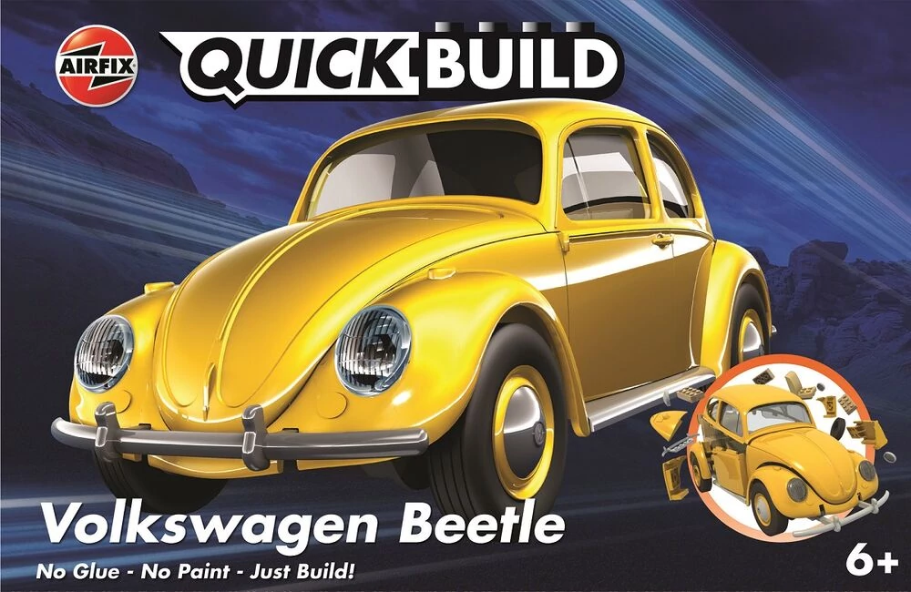 QUICKBUILD VW Beetle - Yellow