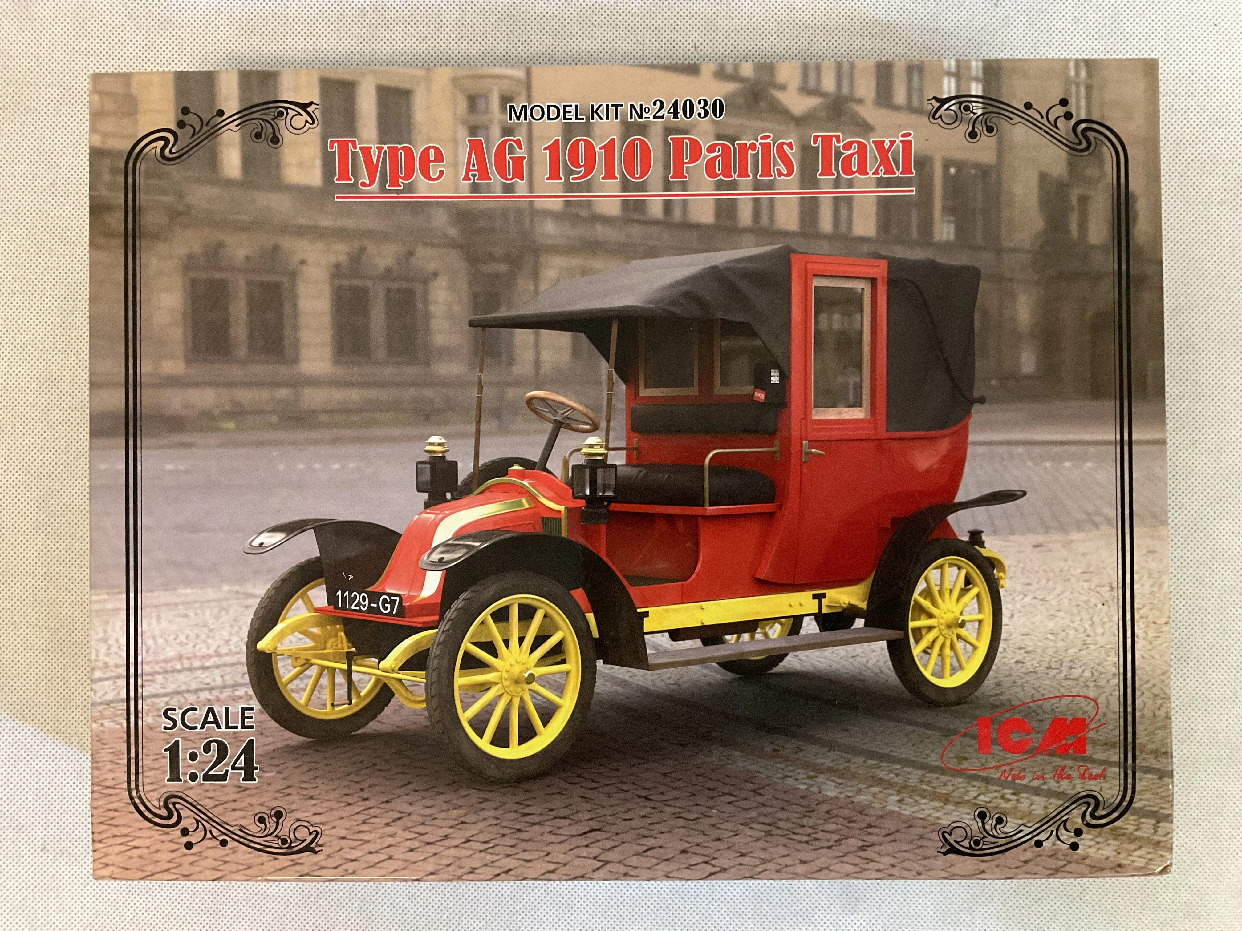 Type AG 1910 Paris Taxi.