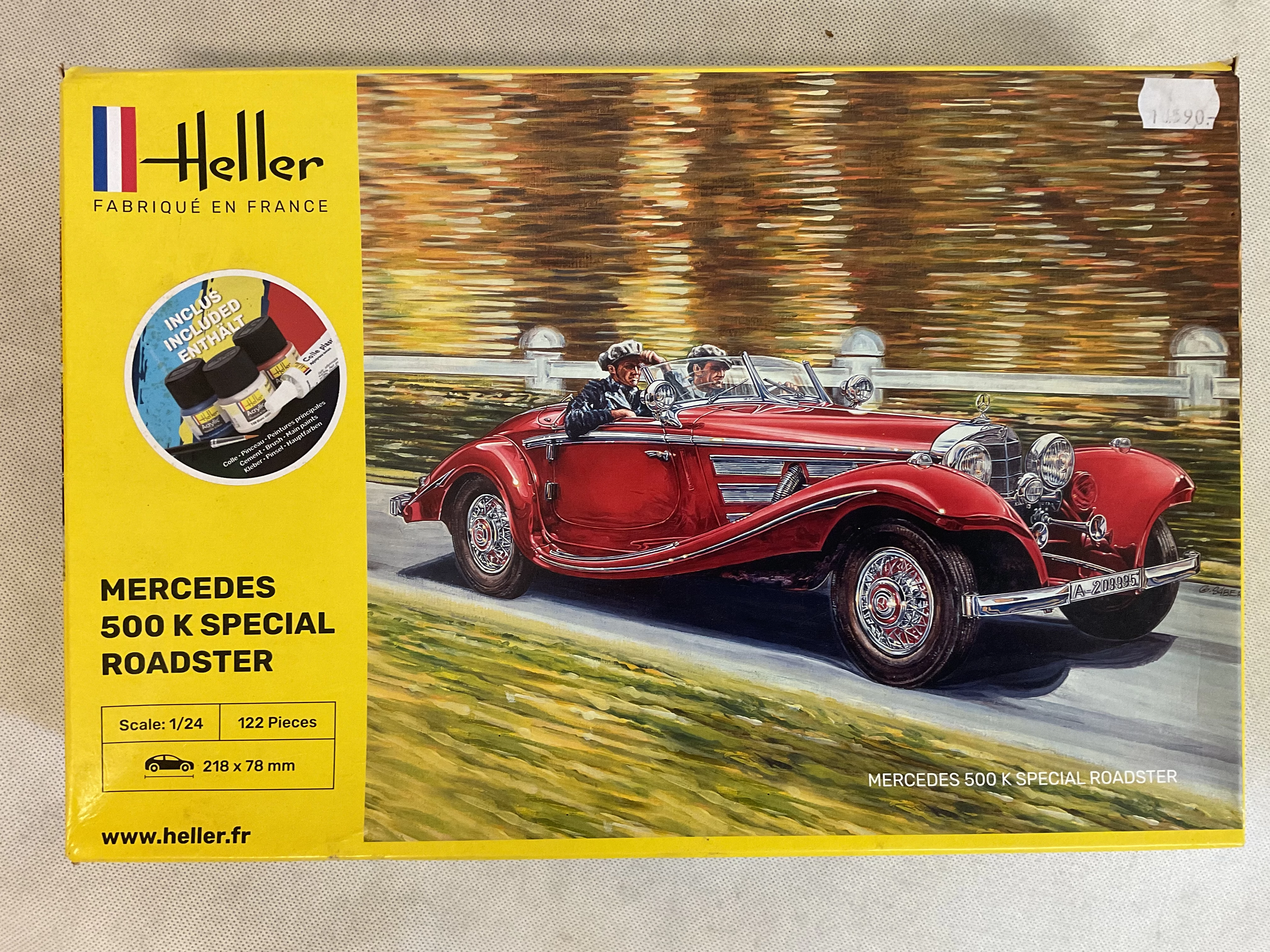 Mercedes 500K Special Roadster starter szett