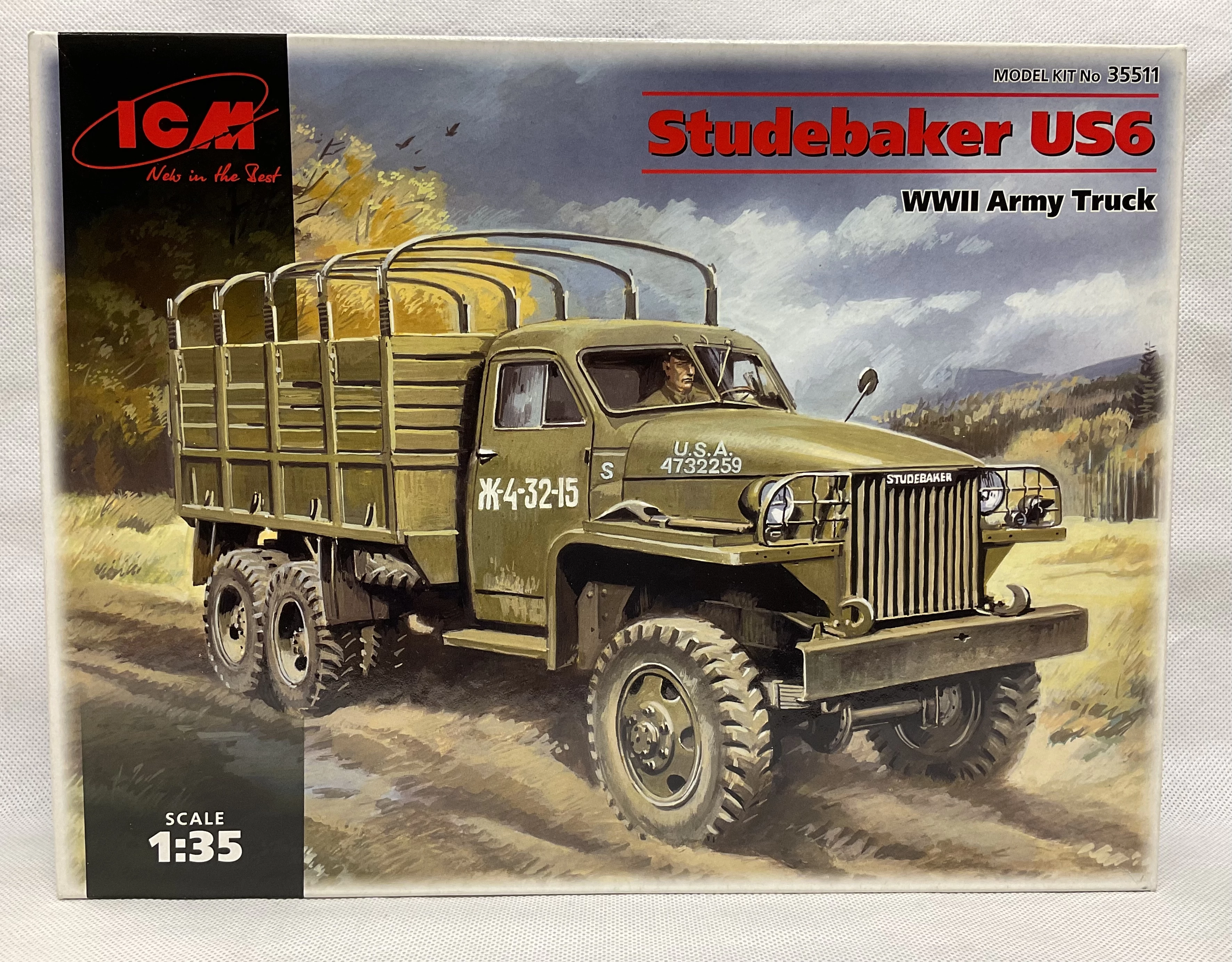 ICM Studebaker US6 WWII Army Truck 1/35